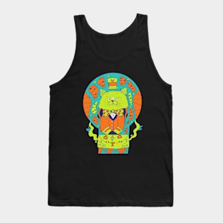 Tetradic 7 Cats and The Aristocat Tank Top